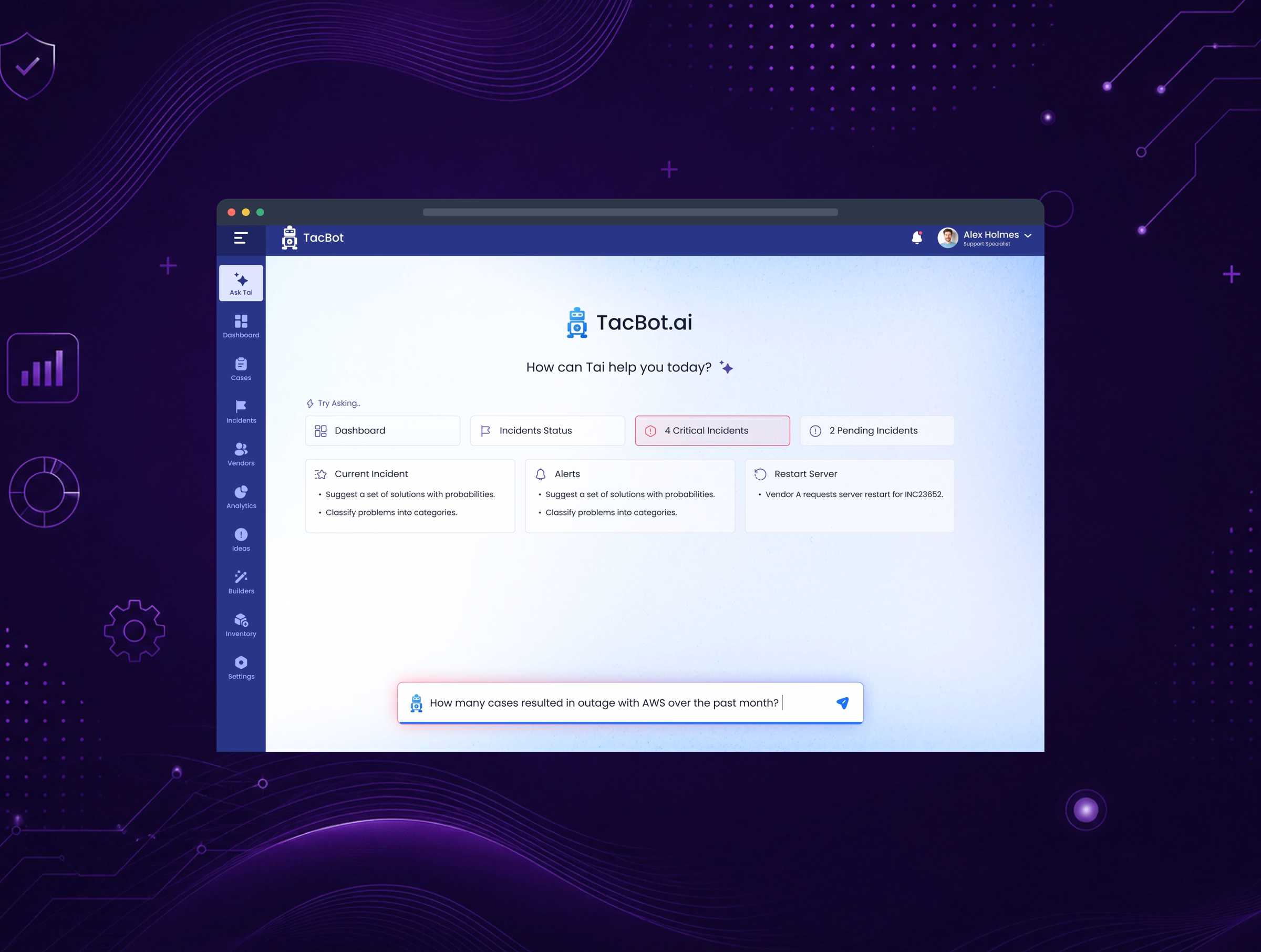 TacBot.ai app — hero banner